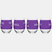 Brillen mit Worten Weinglas Ohne Stiel (Rechts)