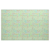 Brillen-Retro moderner Hipster mit grünem Gingham Stoff (Yard (91,4 cm))