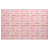 Brillen-Retro moderner Hipster mit rosa Gingham Stoff (Yard (91,4 cm))
