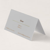 Brillen Visitenkarten (Rückseite)