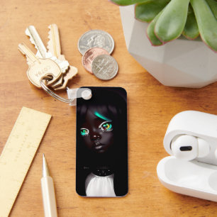 Brillenaugenpuppe Schlüsselanhänger