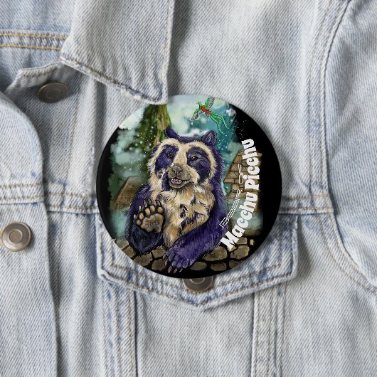 Brillenbär Button (Beispiel)