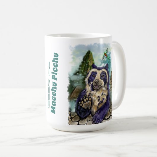 Brillenbär Kaffeetasse (VorderseiteRechts)