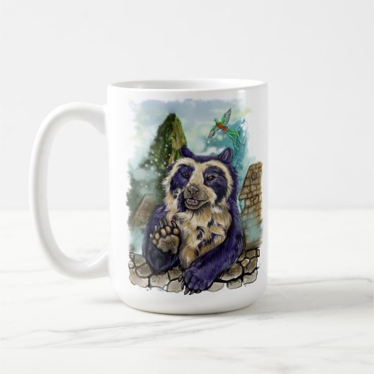 Brillenbär Kaffeetasse (Links)