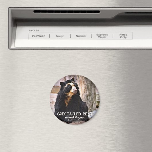 Brillenbär Magnet (In Situ (Geschirrspüler))
