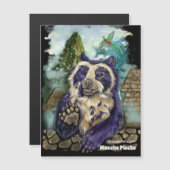 Brillenbär Magnetkarte (Vorne/Hinten)