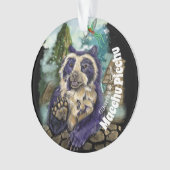 Brillenbär Ornament (Vorderseite)