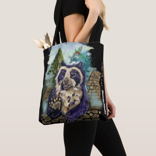 Brillenbär Tasche (Von Nahem)