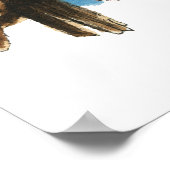 Brilleneule-Kunstprint Poster (Ecke)