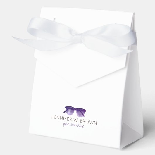 Brillenfachmann Augenoptiker Geschenkschachtel (Vorderseite)