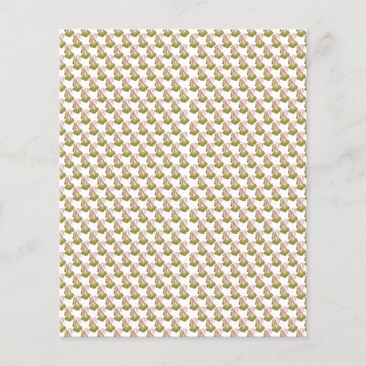 Brillenfarbenes Packpapier mit festlicher Kiste Flyer (Vorne)