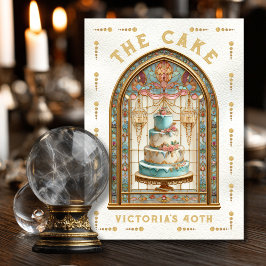 Brillengeburtstag-Party-Tarot Einladung