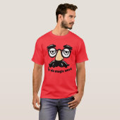 Brillengesicht T-Shirt (Vorne ganz)