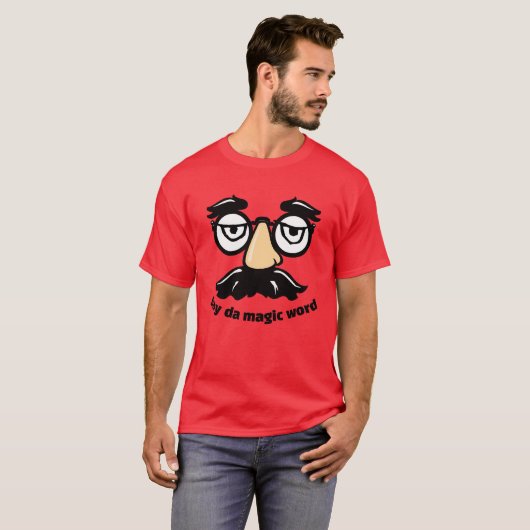 Brillengesicht T-Shirt (Vorne ganz)