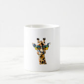 Brillengiraffe mit Sonnenbrille Kaffeetasse (Mittel)