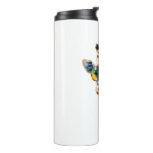 Brillengiraffe mit Sonnenbrille Thermosbecher (Nach links gedreht)