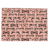 Brillengläser, Brille, Brille, Brille Große Geschenktüte (Rückseite)
