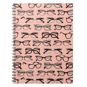 Brillengläser, Brille, Brille, Brille Notizblock