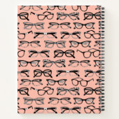 Brillengläser, Brille, Brille, Brille Notizblock (Rückseite)