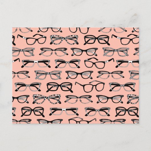 Brillengläser, Brille, Brille, Brille Postkarte (Vorderseite)
