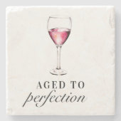 Brillengläser im Alter von 15 Jahren Steinuntersetzer (Vorderseite)