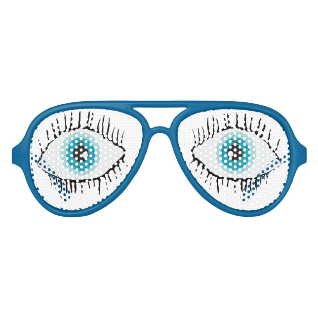 Brillengläser mit lustiger Brille Partybrille (Vorderseite)