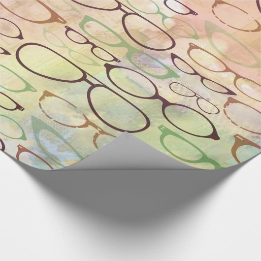 Brillengras-Papier Geschenkpapier (Ecke)