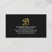 Brillenleuchte Visitenkarte (Rückseite)