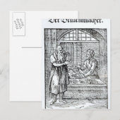 Brillenmacher Postkarte (Vorne/Hinten)