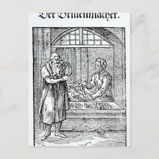 Brillenmacher Postkarte (Vorderseite)