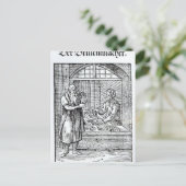 Brillenmacher Postkarte (Stehend Vorderseite)