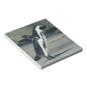 Brillenpinguin Notizblock (angewinkelt)