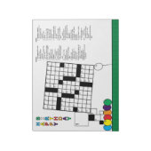 Brillenpuzzle (48 Klassen) Notizblock (Rotiert)