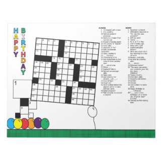 Brillenpuzzle (48 Klassen) Notizblock