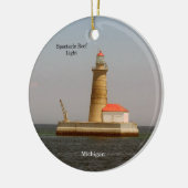 Brillenriff Keramik Ornament (Links)