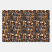 Brillenschatz-Halloween-Party Geschenkpapier Set (Vorderseite)