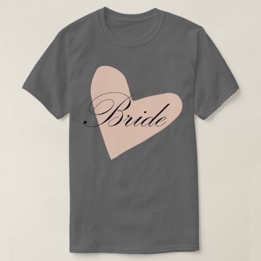 Brillenschwarz auf rosa Herz T-Shirt (Design vorne)