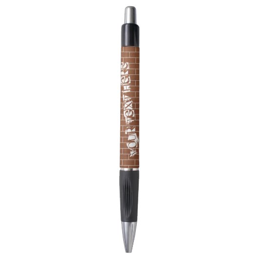 Brillenstift mit benutzerdefiniertem Text Kugelschreiber (Vorderseite Vertikal)