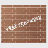 Brillenumrandungspapier mit benutzerdefiniertem Te Geschenkpapier (Flach)