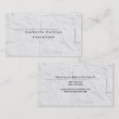 Brillenwand Einfach Schlicht Minimalistisch kreati Visitenkarte (Vorne/Hinten)