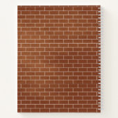 Brillenwand-Notebook mit benutzerdefiniertem Text Notizblock (Rückseite)