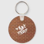 Brillenwand-Schlüsselanhänger-Geschenk mit benutze Schlüsselanhänger (Vorderseite)