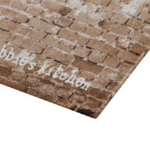 Brillenwand sieht nach Maß aus. Schneidebrett (Ecke)