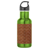 Brillenwand Wasserflasche (Vorderseite)