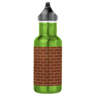 Brillenwand Wasserflasche