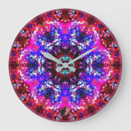 Brilliance Stellar Kaleid Große Wanduhr