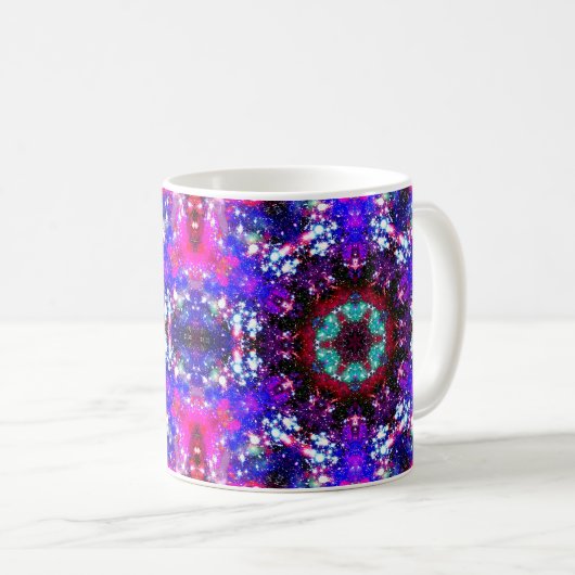 Brilliance Stellar Kaleid Kaffeetasse (VorderseiteRechts)