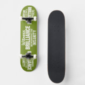 BRILLIANCE VS INSANITY Custom Skateboard (Vorderseite)