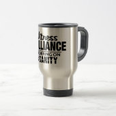 BRILLIANCE VS INSANITY Custom Tasse - Stil wählen (VorderseiteRechts)