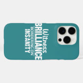 BRILLIANCE VS RSANITY Custom Motorcase Case-Mate iPhone Hülle (Rückseite (Horizontal))